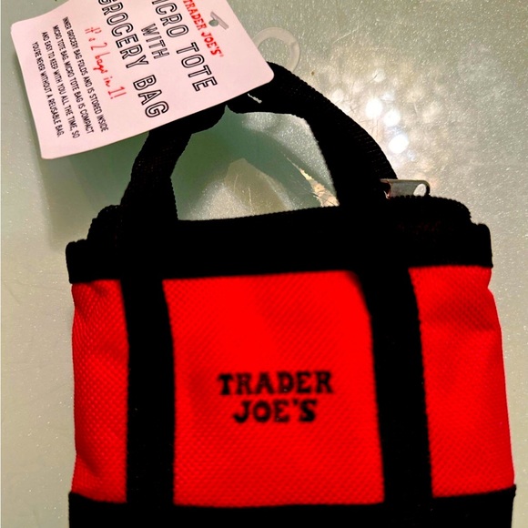 2 Trader Joe’s Micro Tote - NWT - Picture 4 of 6